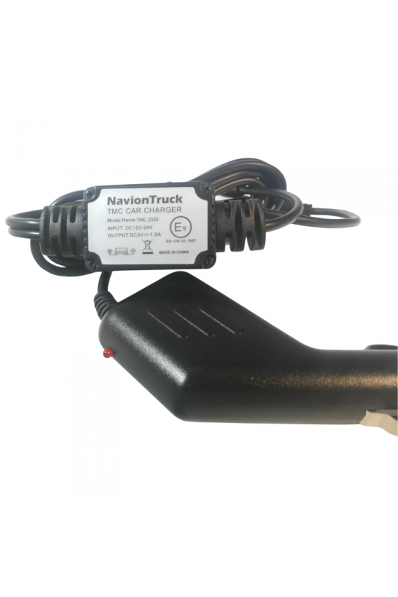 TMC-antenneontvanger voor Verkeersincidenten met 12/24v Micro-USB-oplader